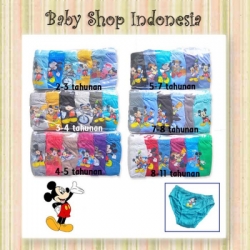 celana dalam anak mickey  large